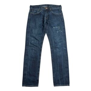 Levi's 511 Medium Wash Blue Straight Jeans Classic Denim